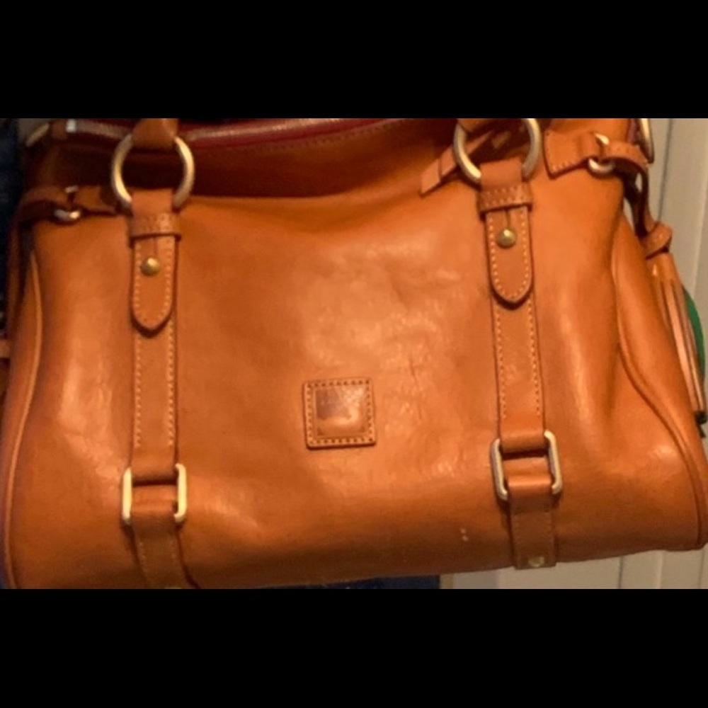 🧡 Dooney & Bourke Florentine Natural Small Satchel 🧡